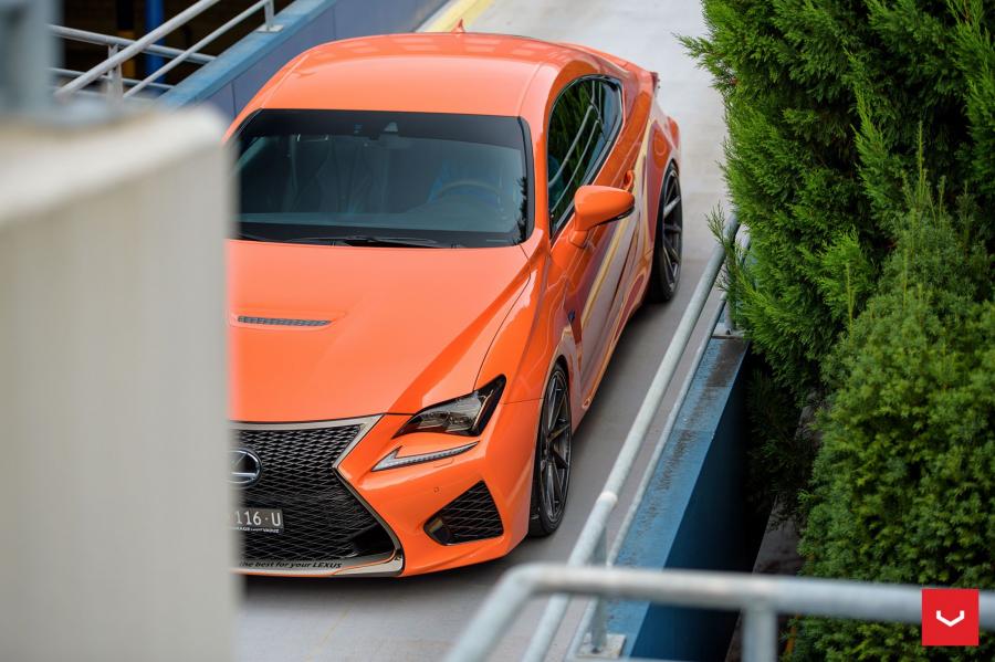  Lexus RC F on Vossen Wheels (CVT) 2016 года  (фото 25 из 29)